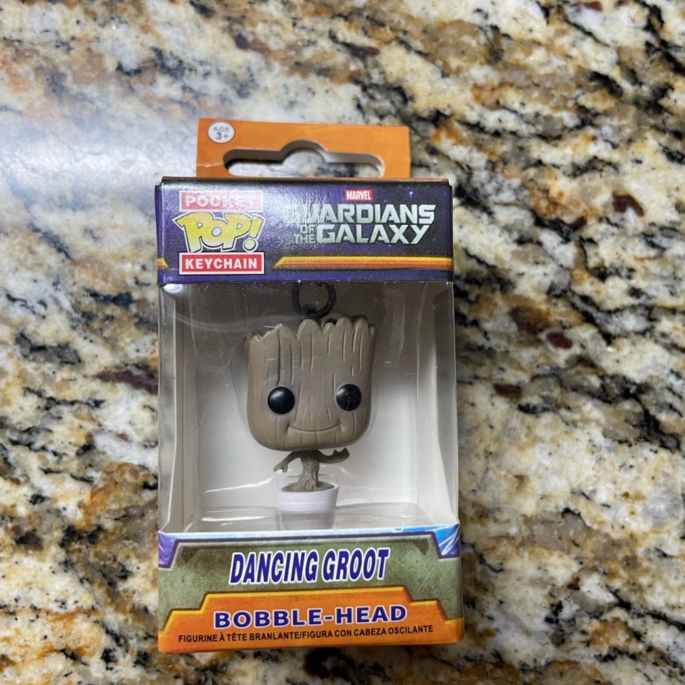 Funko Pop Guardians of the Galaxy Dancing Groot Keychain